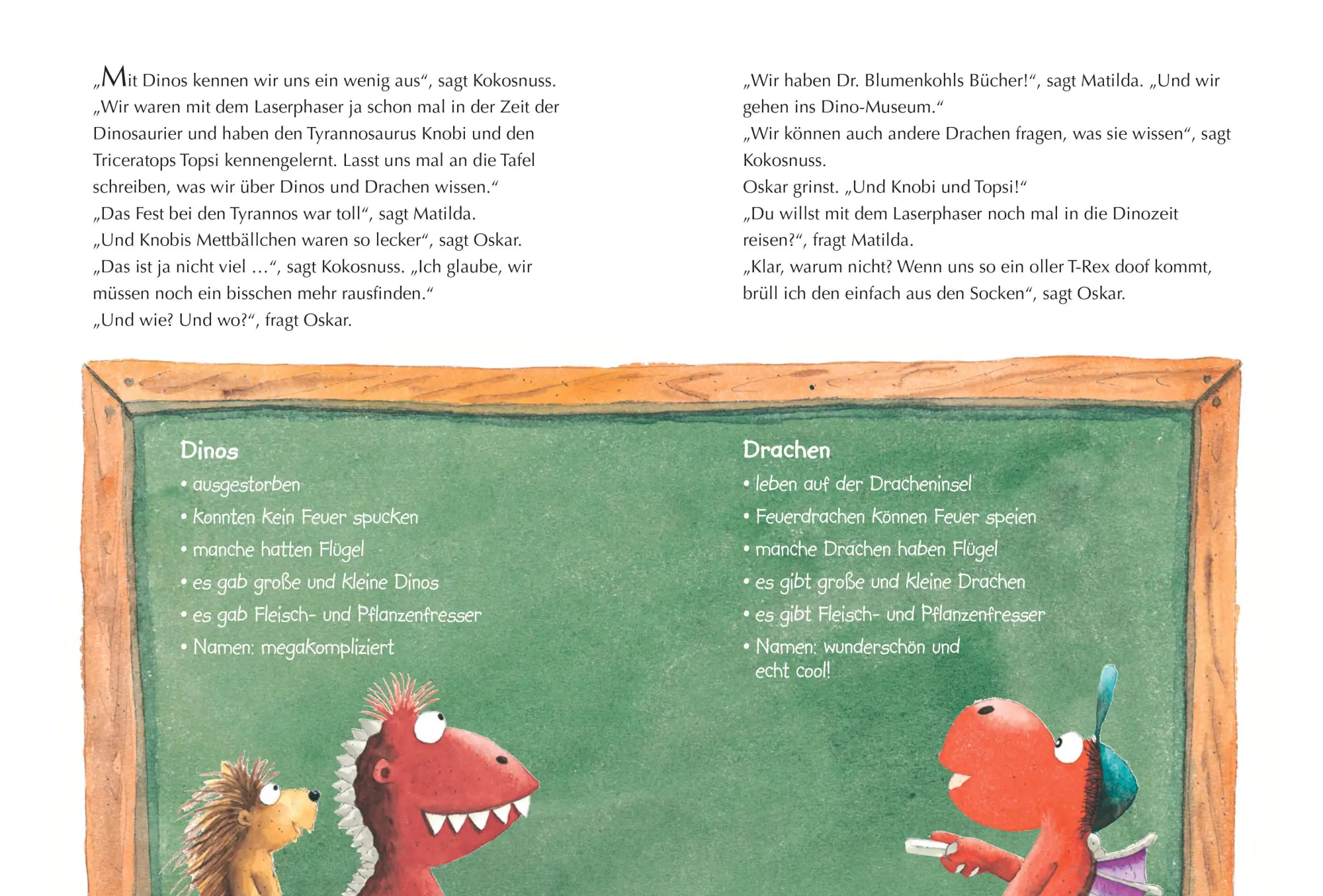 Bild: 9783570172742 | Alles klar! Der kleine Drache Kokosnuss erforscht die Dinosaurier