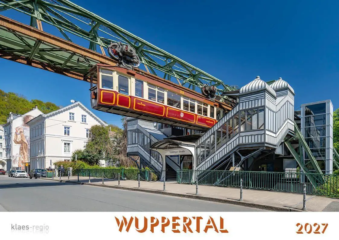 Cover: 9783965352742 | Wuppertal 2026 Bildkalender A4 Spiralbindung | Holger Klaes | Kalender