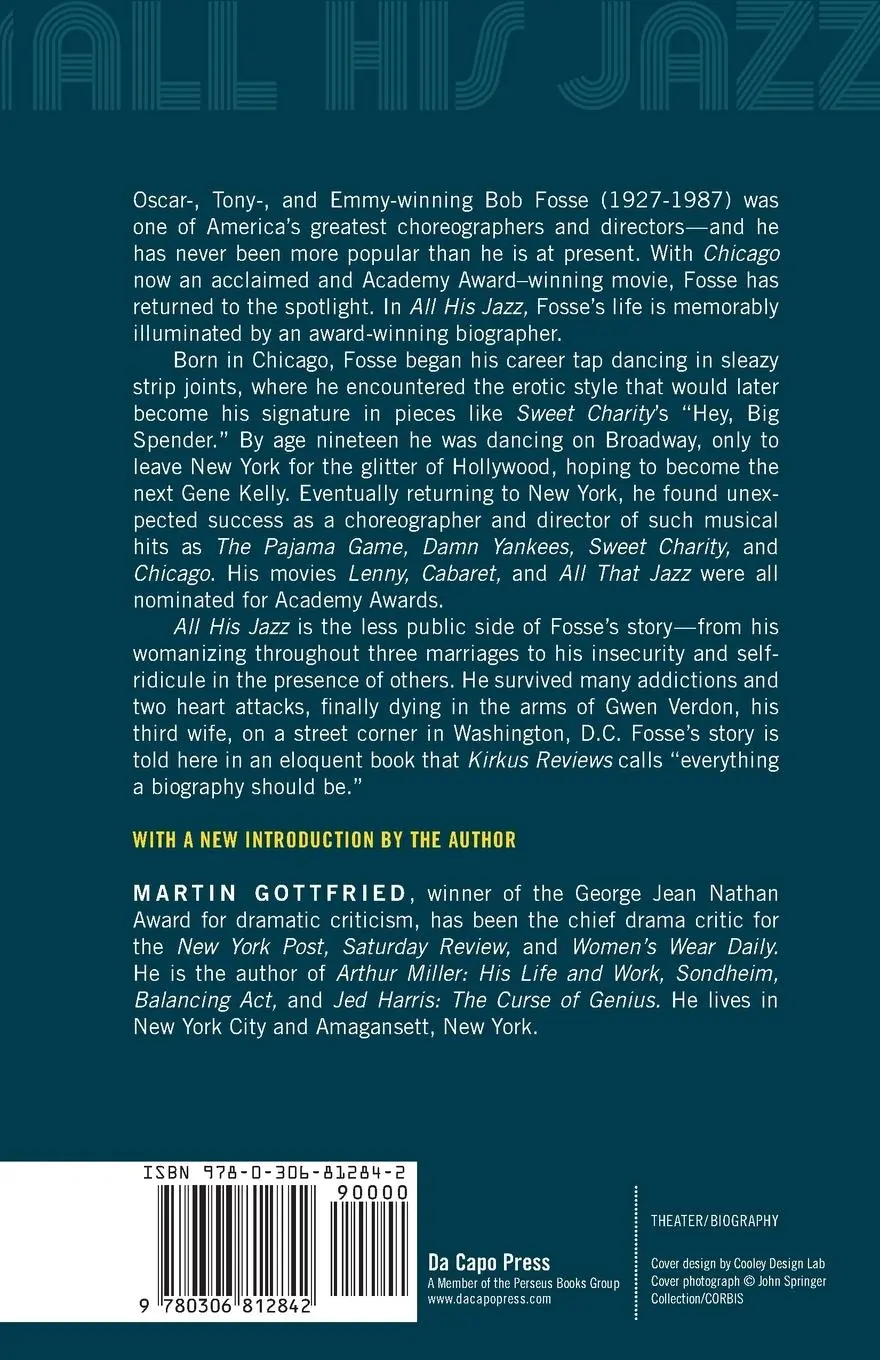 Rückseite: 9780306812842 | All His Jazz | The Life and Death of Bob Fosse | Martin Gottfried