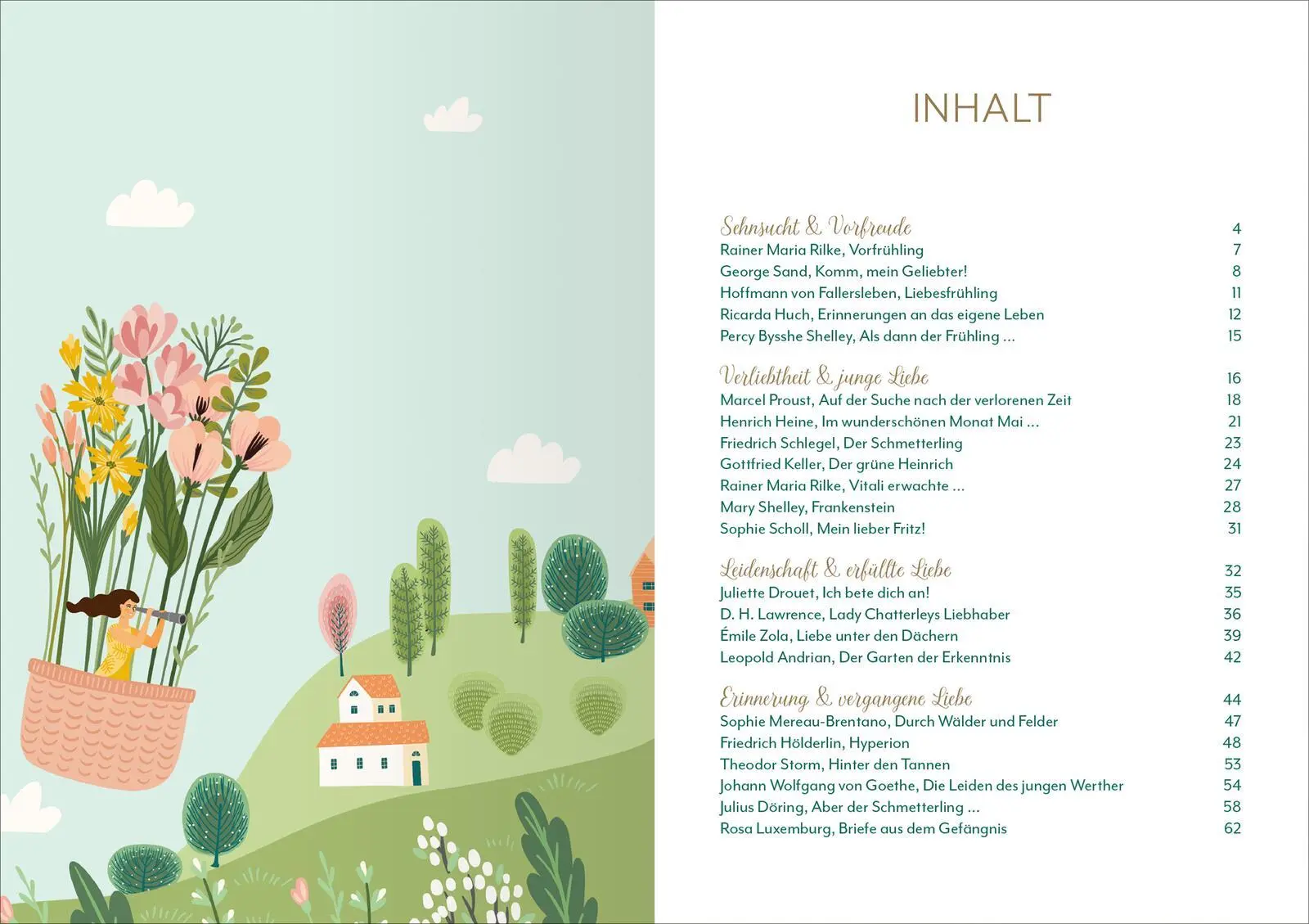 Bild: 9783845862842 | Frühlingsherz | Die schönsten Geschichten vom Neuanfang | Taschenbuch