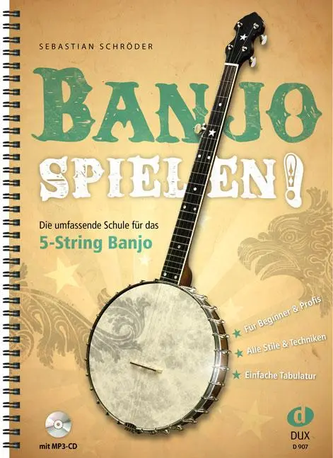 Cover: 9783868492842 | Banjo spielen! | Sebastian Schröder | Broschüre | Spiralbindung | 2016
