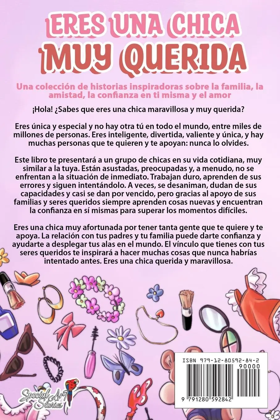 Rückseite: 9791280592842 | Eres una Chica Muy Querida | Special Art Stories (u. a.) | Taschenbuch