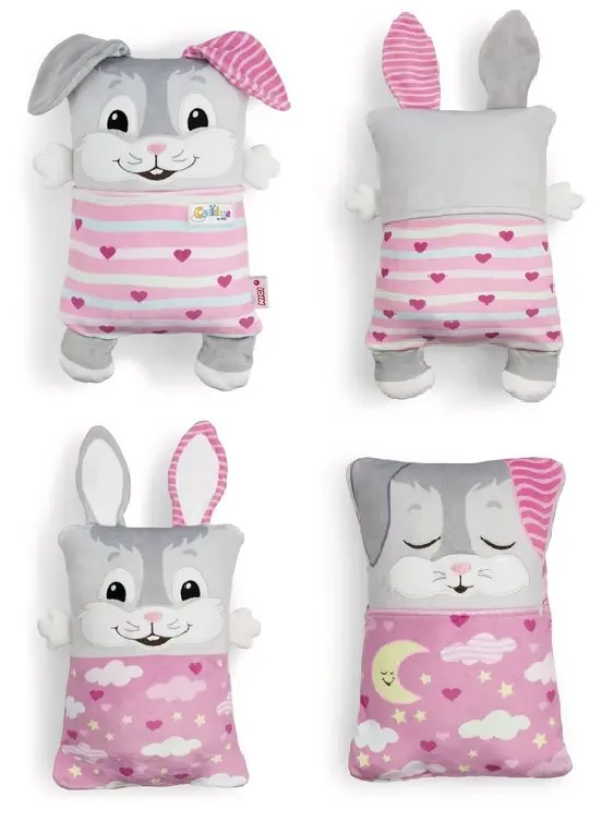 Cover: 4012390622942 | Nici 62294 Kuscheltier Hase mit Wendefunktion 30x20cm | Cosidoos