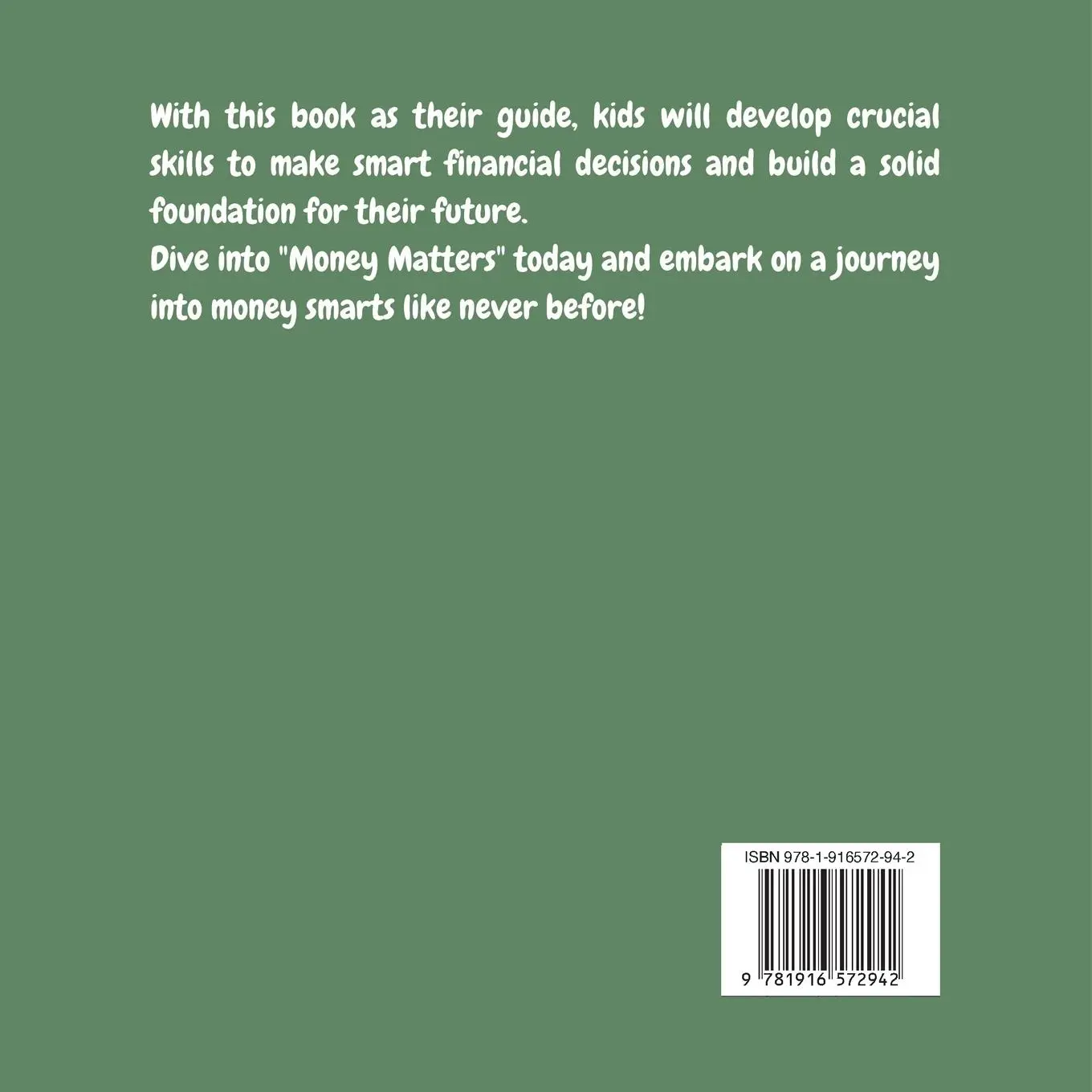 Rückseite: 9781916572942 | Money Matters for Kids | Emmanuel Ogolo | Taschenbuch | Englisch