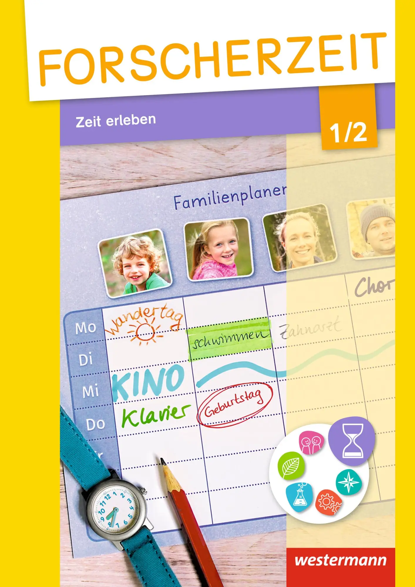 Cover: 9783141002942 | Forscherzeit 1 /2 . Schülerheft. Zeit erleben | Kristina Peter | 32 S.