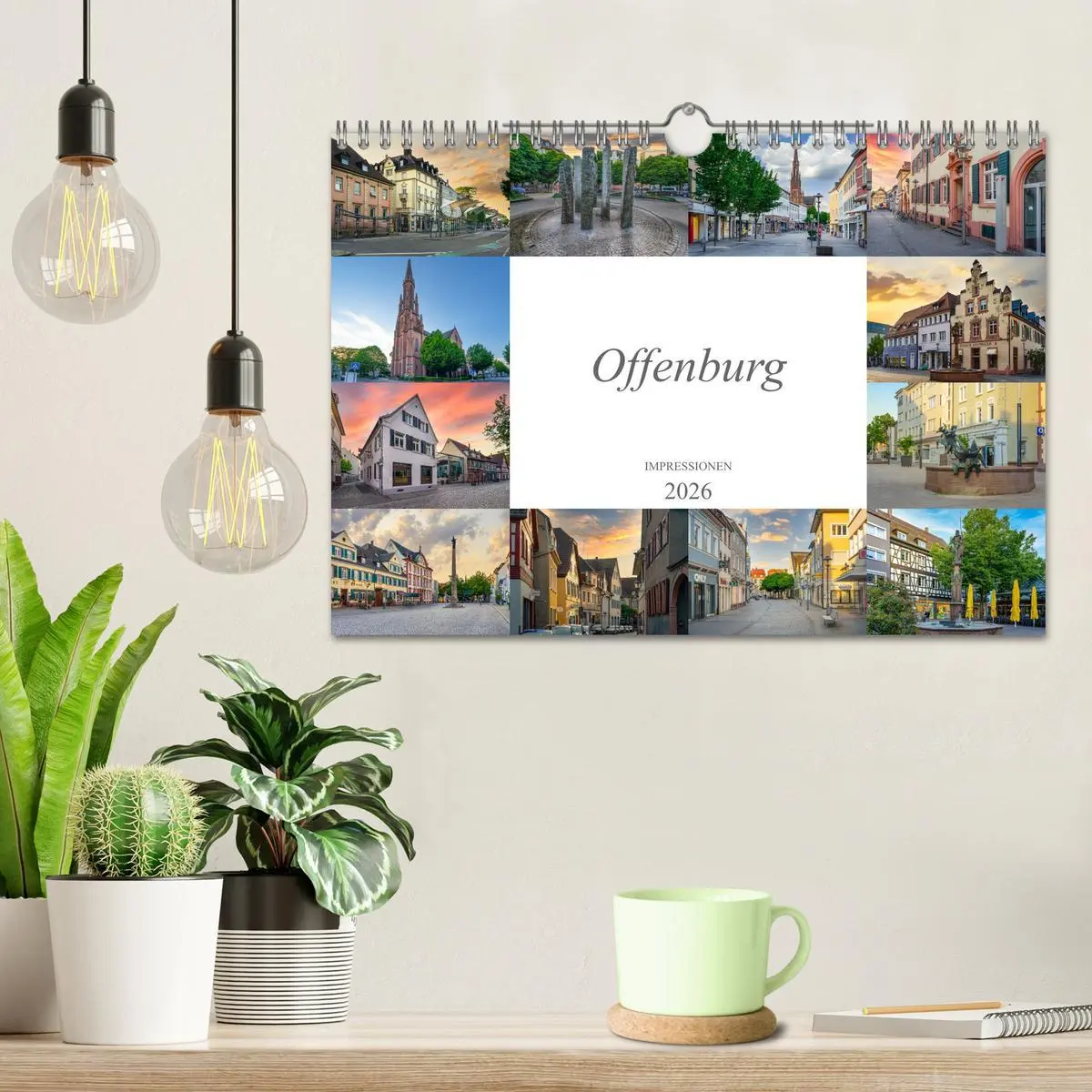 Bild: 9783457602942 | Offenburg Impressionen (Wandkalender 2026 DIN A4 quer), CALVENDO...