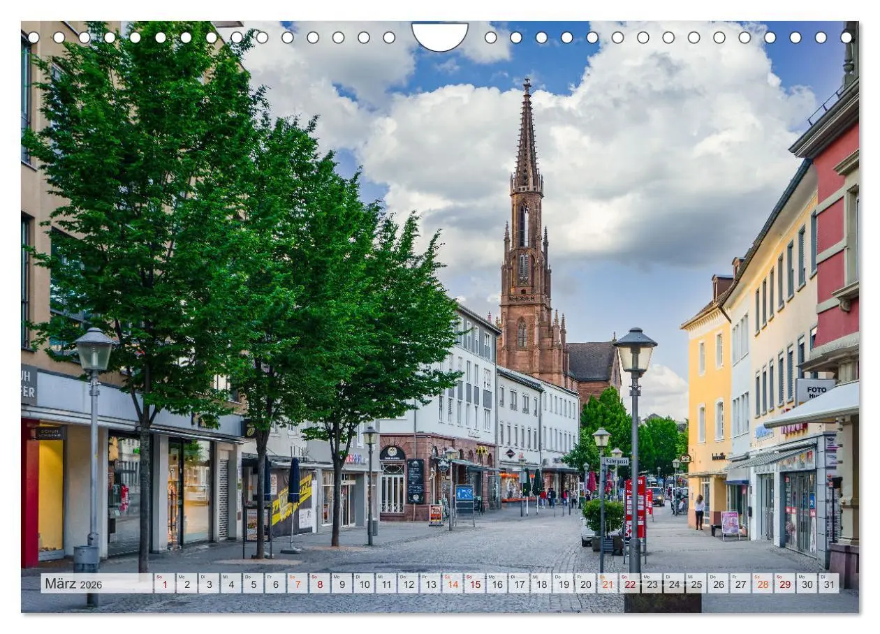 Bild: 9783457602942 | Offenburg Impressionen (Wandkalender 2026 DIN A4 quer), CALVENDO...