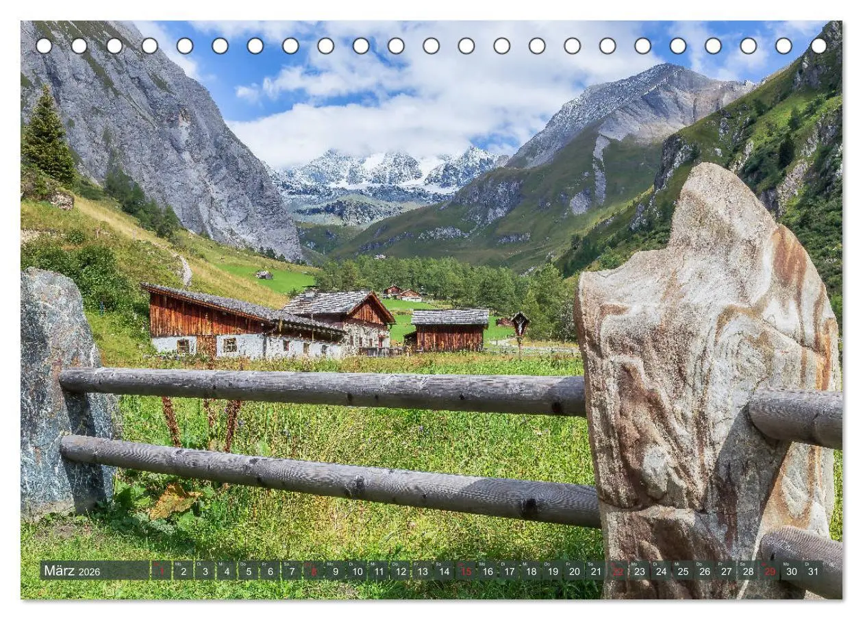 Bild: 9783457772942 | Wunderschönes Osttirol (Tischkalender 2026 DIN A5 quer), CALVENDO...