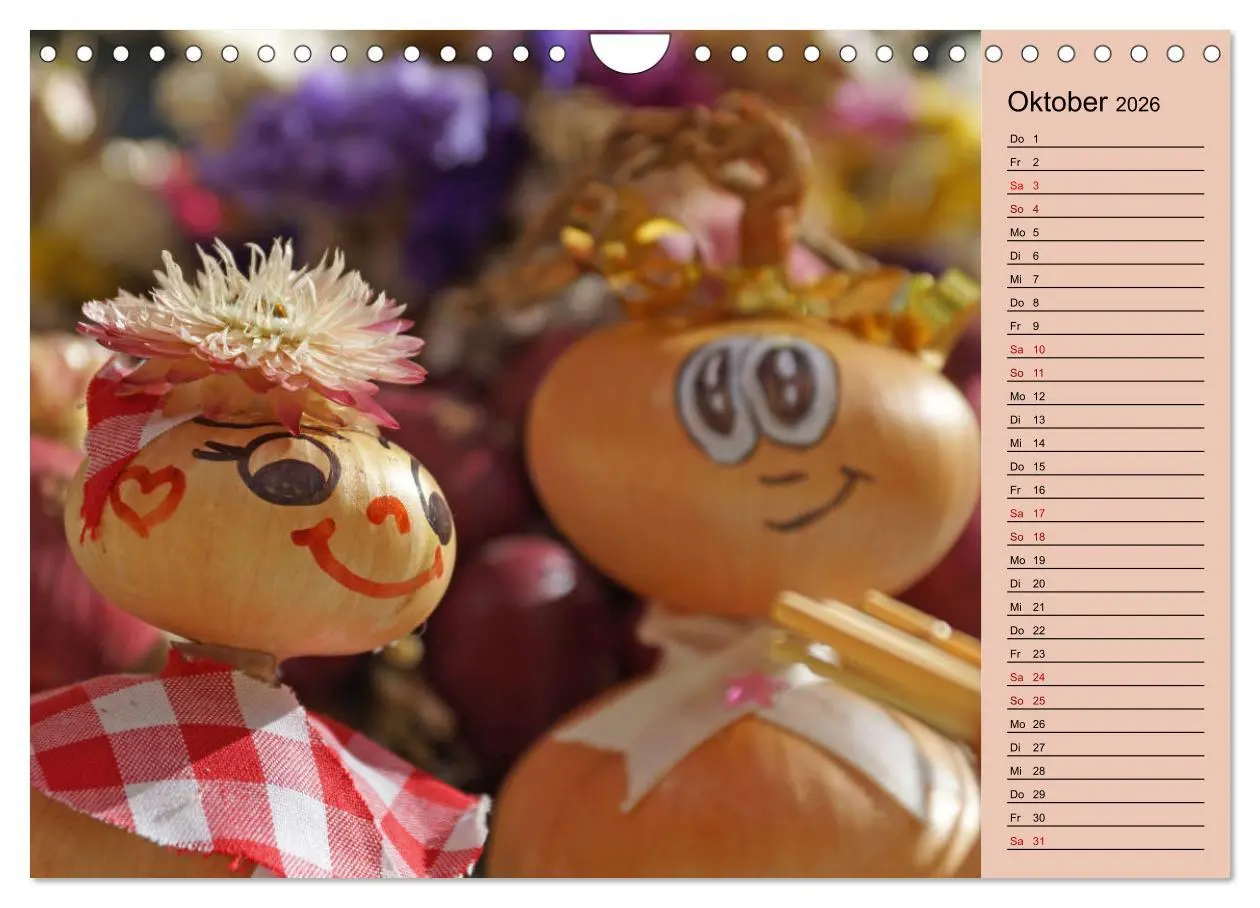 Bild: 9783457842942 | In Weimar ist Zwiebelmarkt (Wandkalender 2026 DIN A4 quer),...
