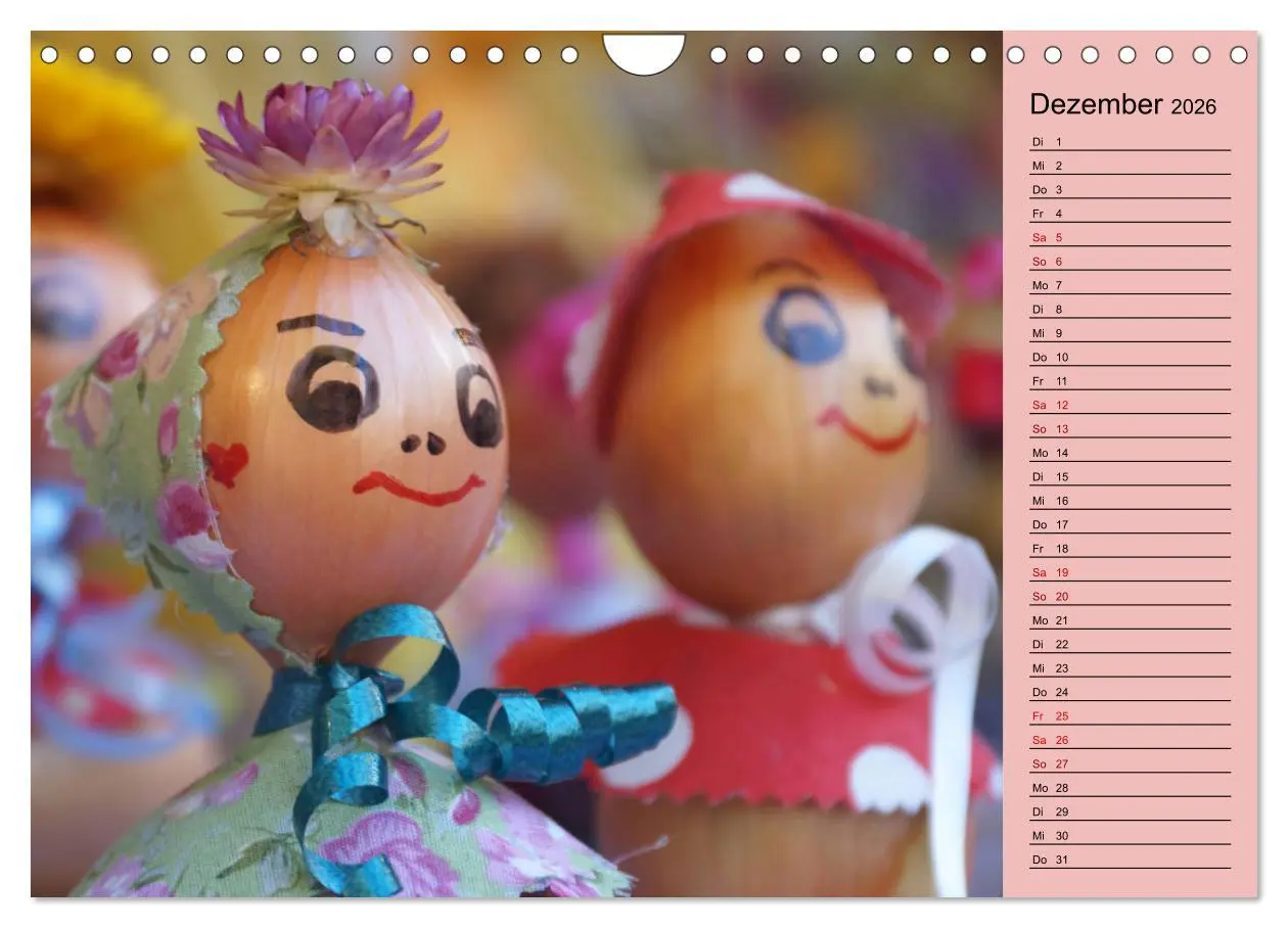 Bild: 9783457842942 | In Weimar ist Zwiebelmarkt (Wandkalender 2026 DIN A4 quer),...