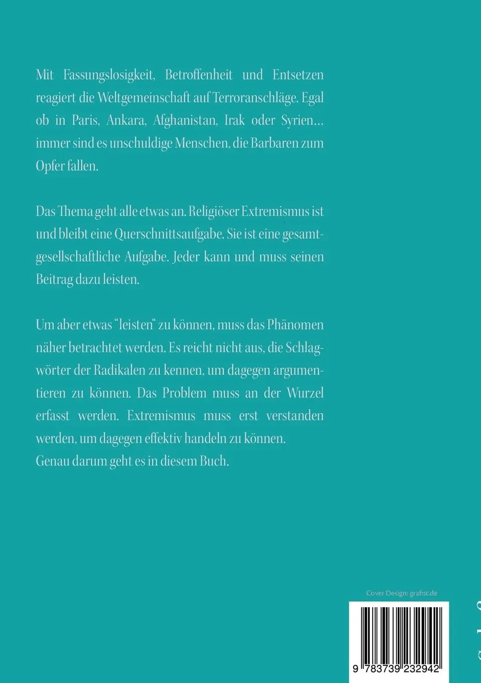 Rückseite: 9783739232942 | Salafismus | Extremismus und Fanatismus verstehen und handeln | Buch