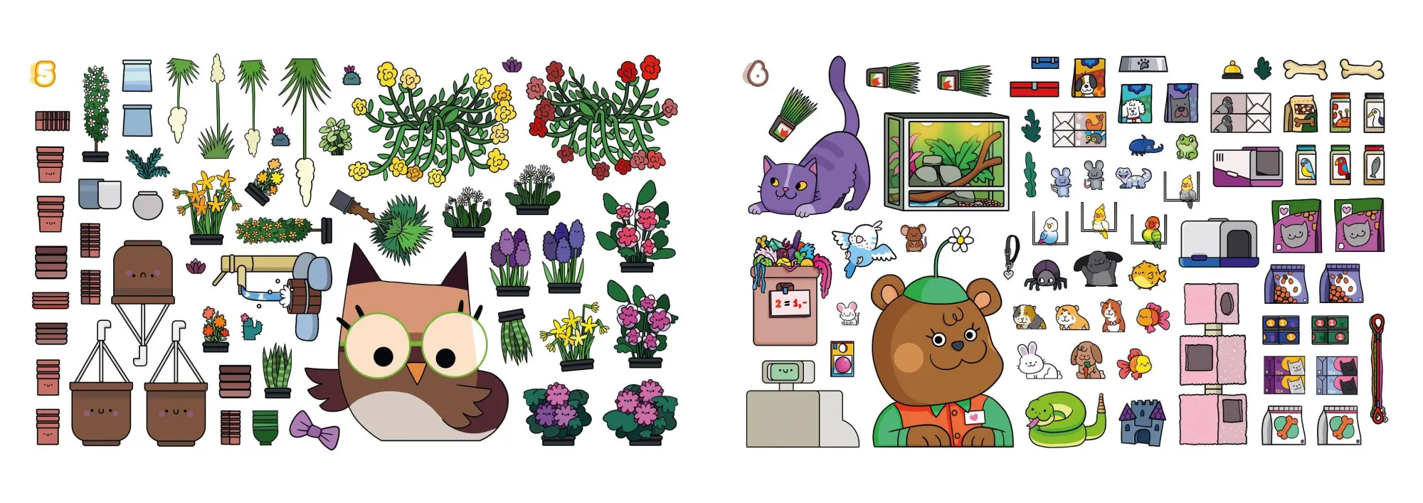Bild: 9783745932942 | Mein supercutes Kawaii-Stickerbuch mit über 500 wiederablösbaren...