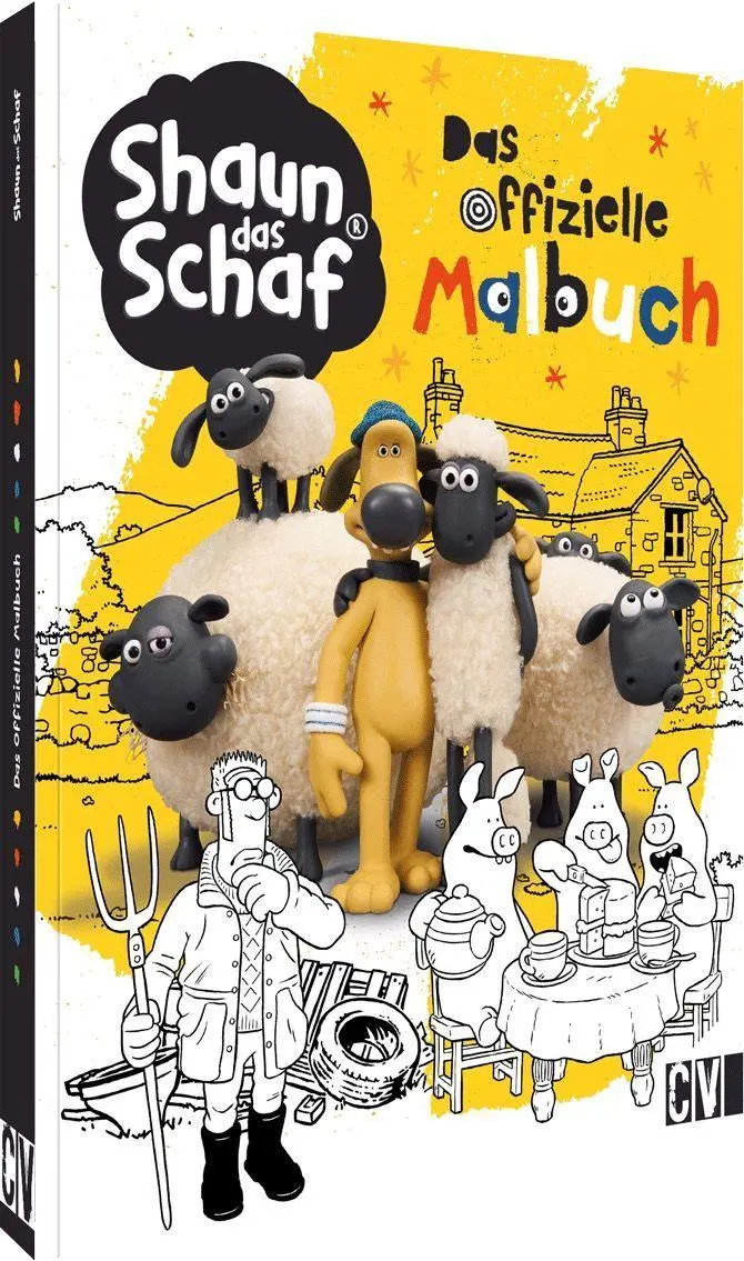 Cover: 9783841102942 | Shaun das Schaf Das offizielle Malbuch | Taschenbuch | 80 S. | Deutsch