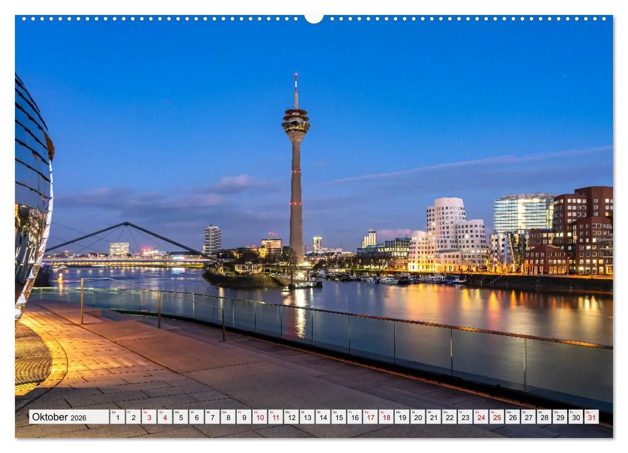 Bild: 9783457663042 | Landeshauptstadt Düsseldorf (hochwertiger Premium Wandkalender 2026...