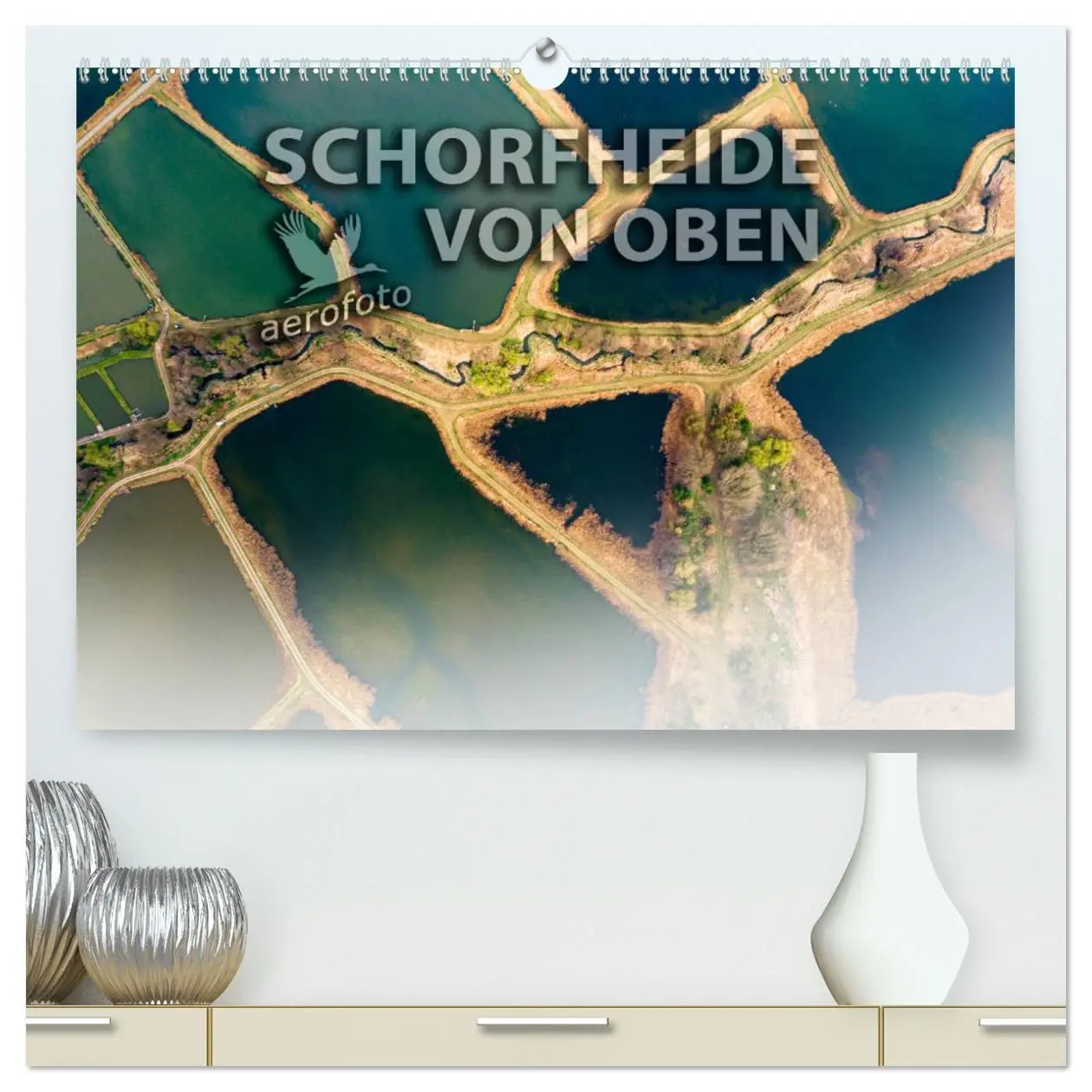 Cover: 9783457733042 | Schorfheide von oben (hochwertiger Premium Wandkalender 2026 DIN A2...