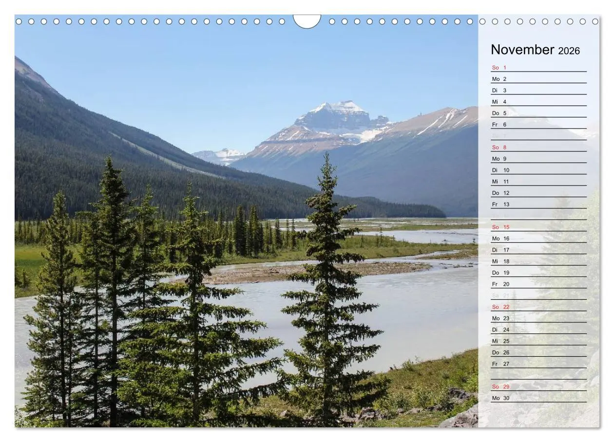 Bild: 9783457973042 | Rocky Mountains 2026 (Wandkalender 2026 DIN A3 quer), CALVENDO...