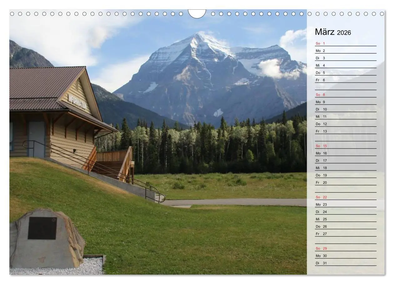 Bild: 9783457973042 | Rocky Mountains 2026 (Wandkalender 2026 DIN A3 quer), CALVENDO...
