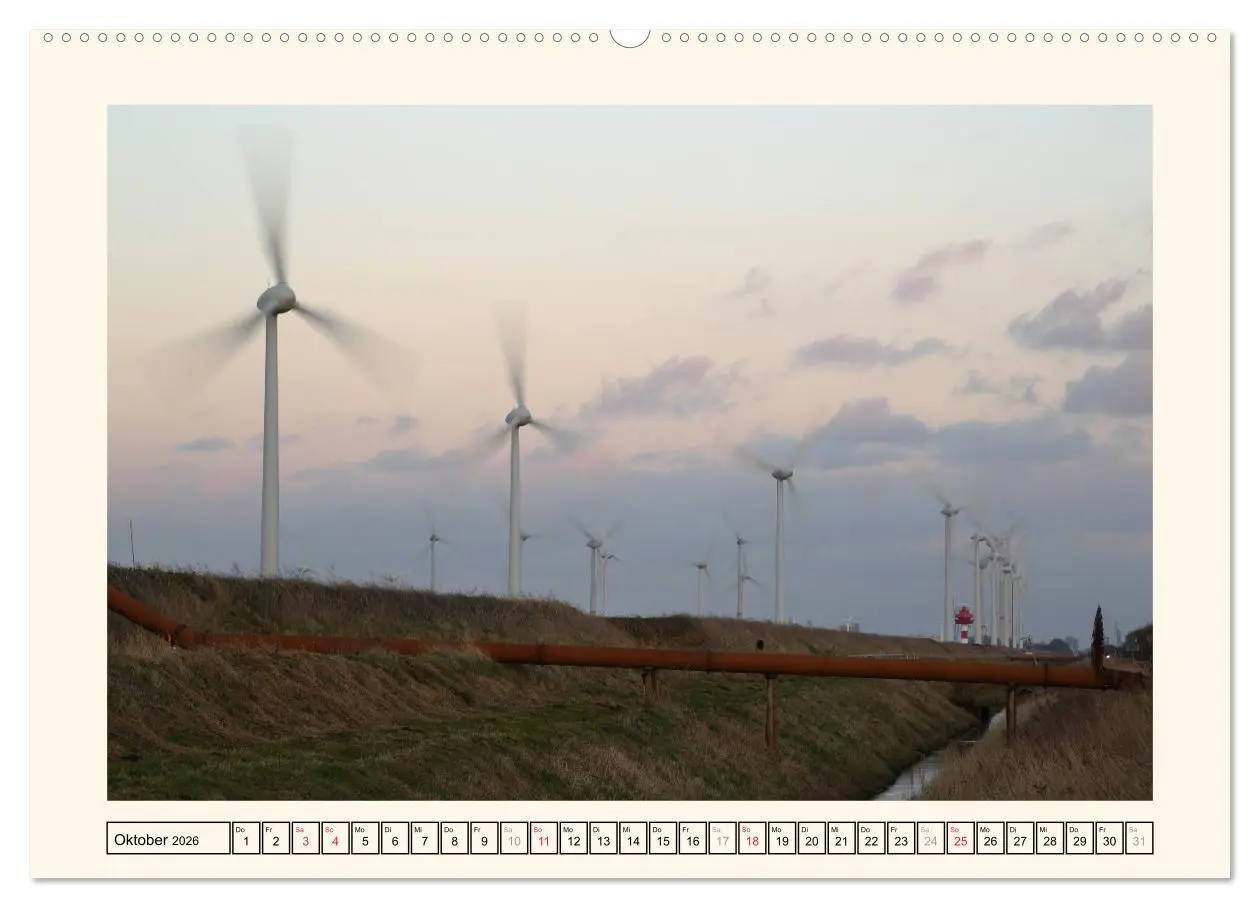 Bild: 9783516133042 | Windkraft in der Landschaft Ostfrieslands (hochwertiger Premium...