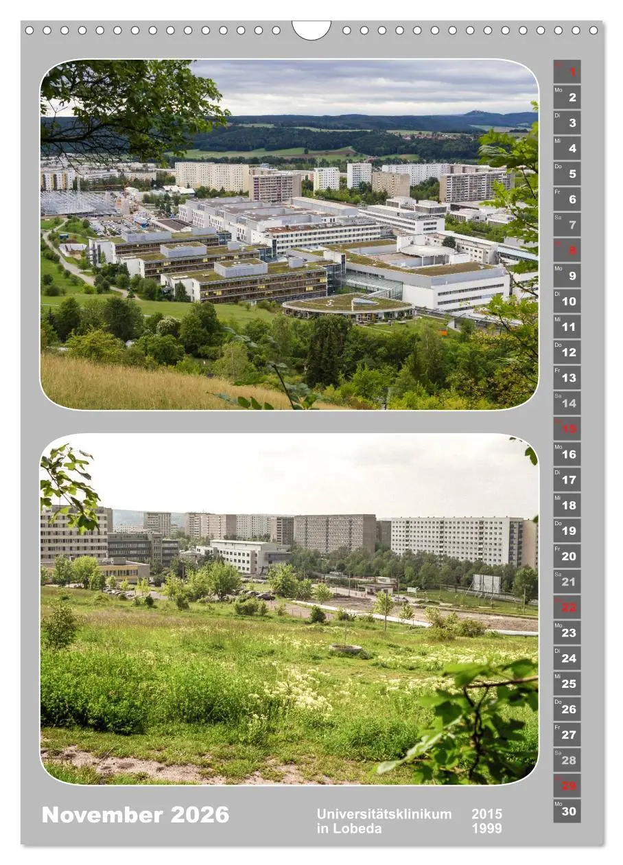 Bild: 9783516443042 | Jena im Wandel (Wandkalender 2026 DIN A3 hoch), CALVENDO...