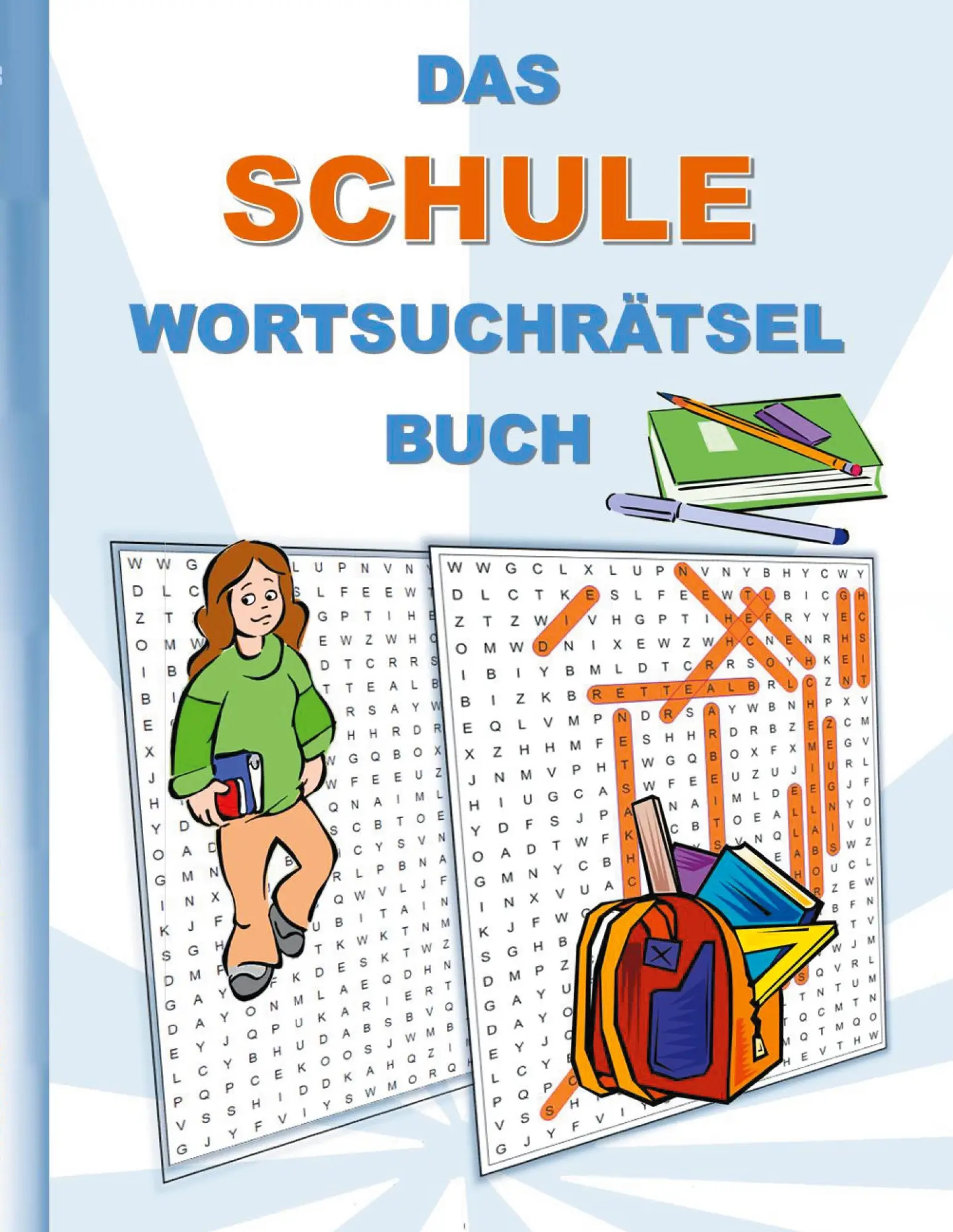 Cover: 9783754353042 | DAS SCHULE WORTSUCHRÄTSEL BUCH | Brian Gagg | Taschenbuch | Paperback