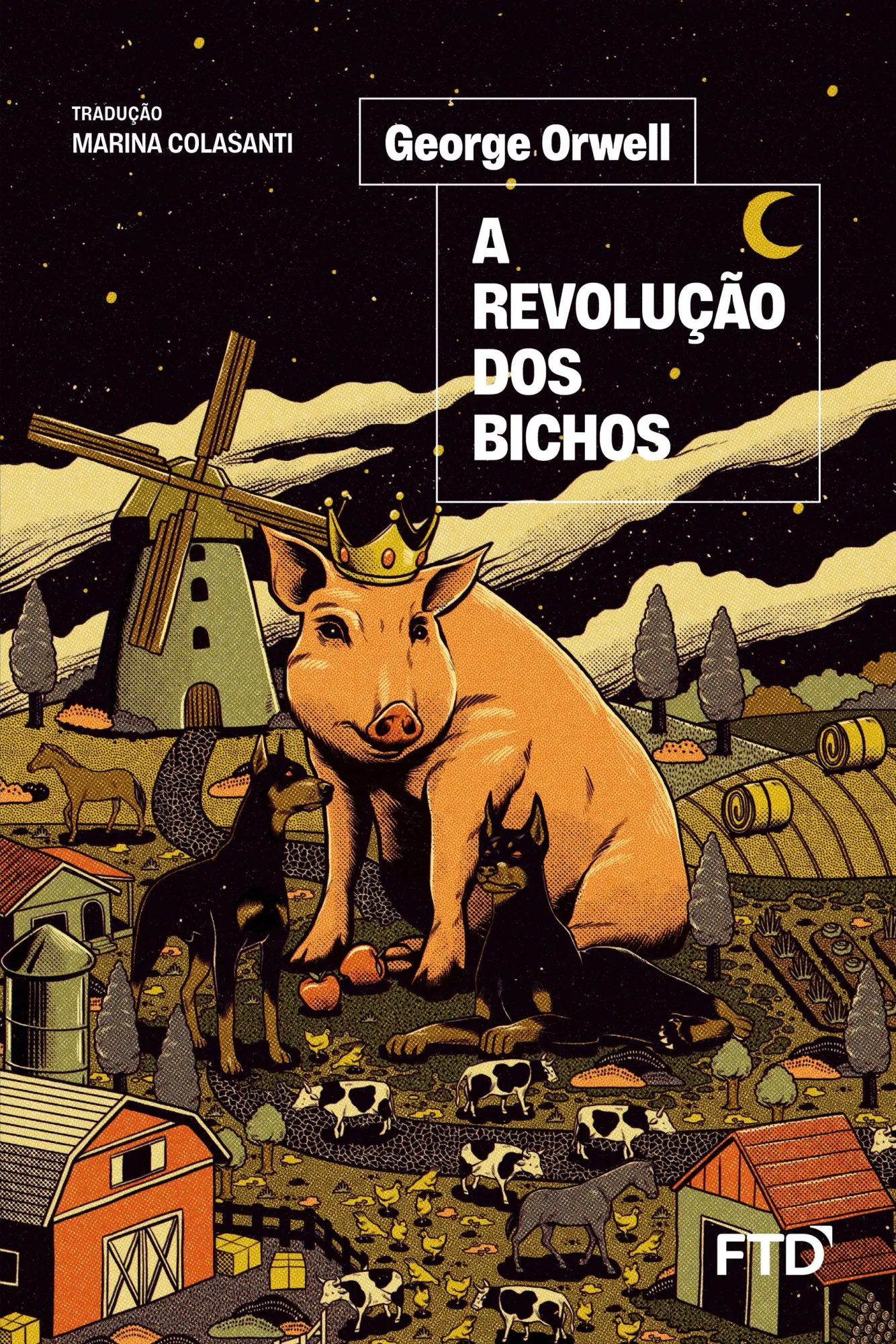 Cover: 9786557423042 | A revolução dos bichos | George Orwell | Taschenbuch | Portugiesisch