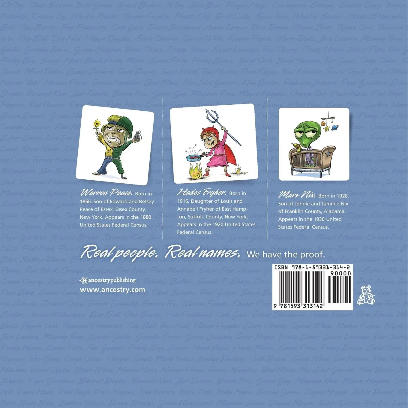 Rückseite: 9781593313142 | Bad Baby Names | Michael Sherrod (u. a.) | Taschenbuch | Englisch