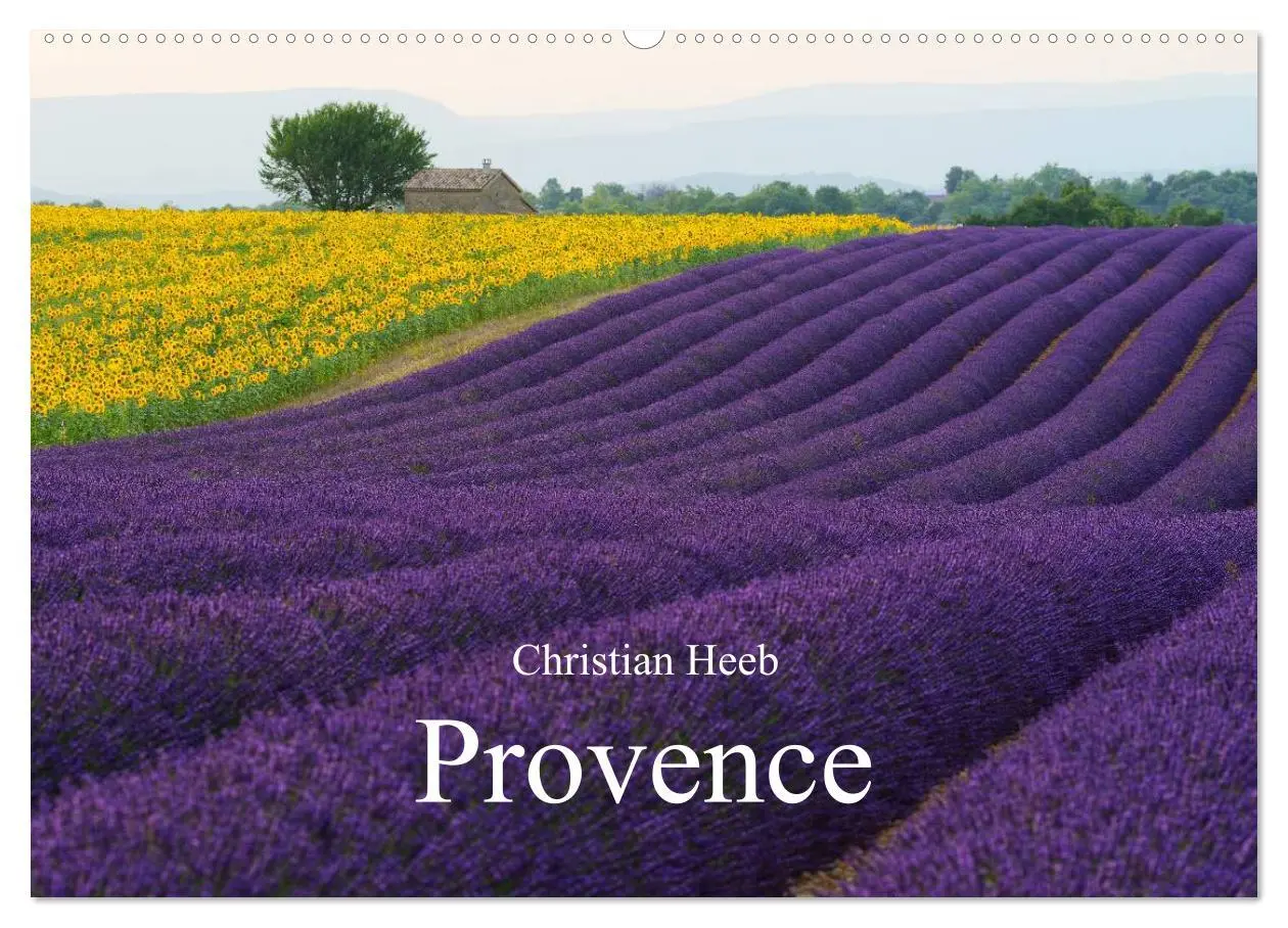 Cover: 9783516123142 | Provence von Christian Heeb (Wandkalender 2026 DIN A2 quer),...