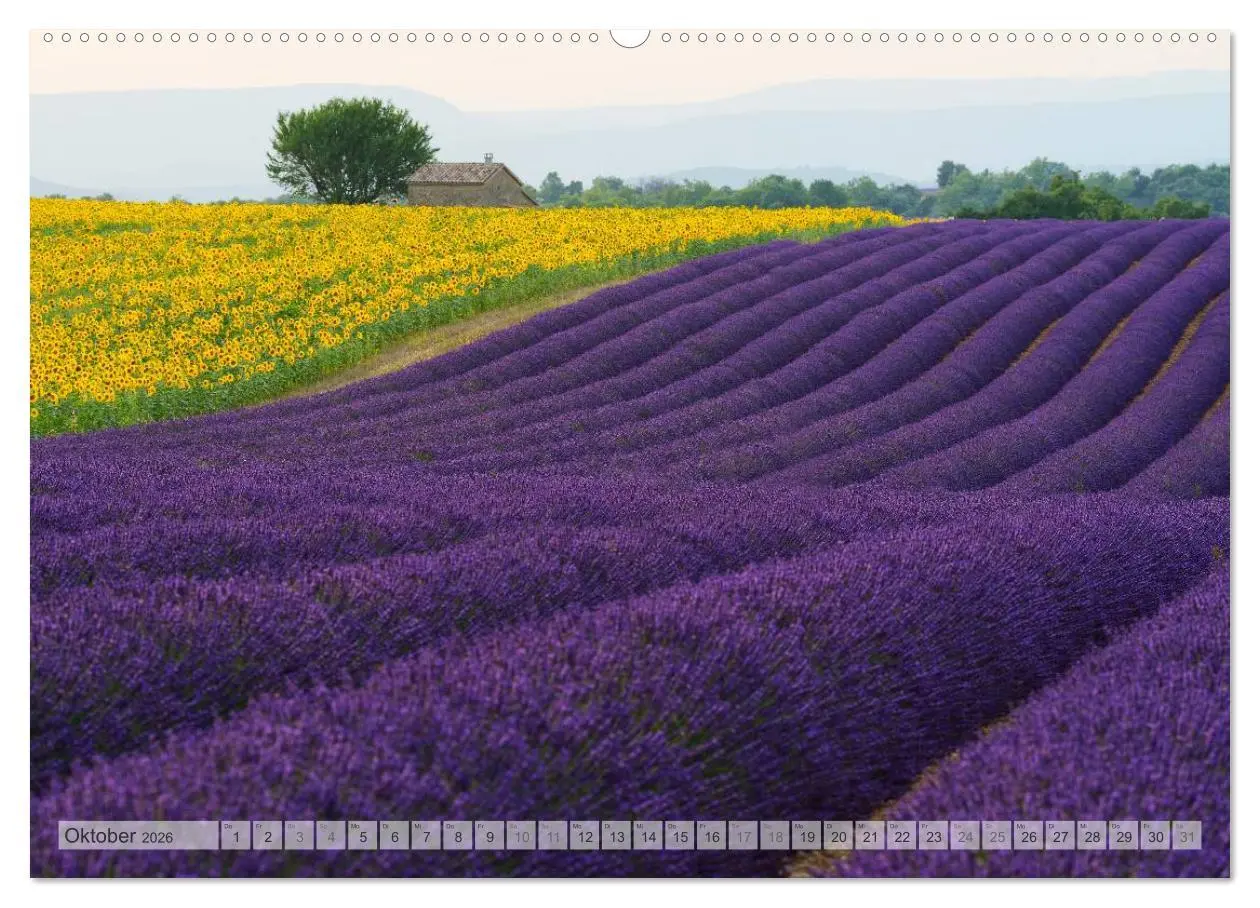 Bild: 9783516123142 | Provence von Christian Heeb (Wandkalender 2026 DIN A2 quer),...