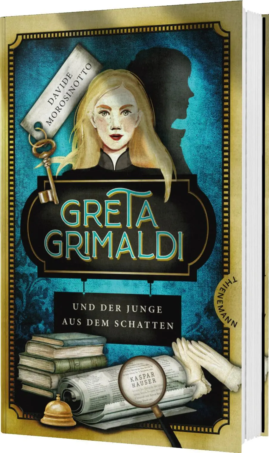 Cover: 9783522203142 | Greta Grimaldi und der Junge aus dem Schatten | Davide Morosinotto