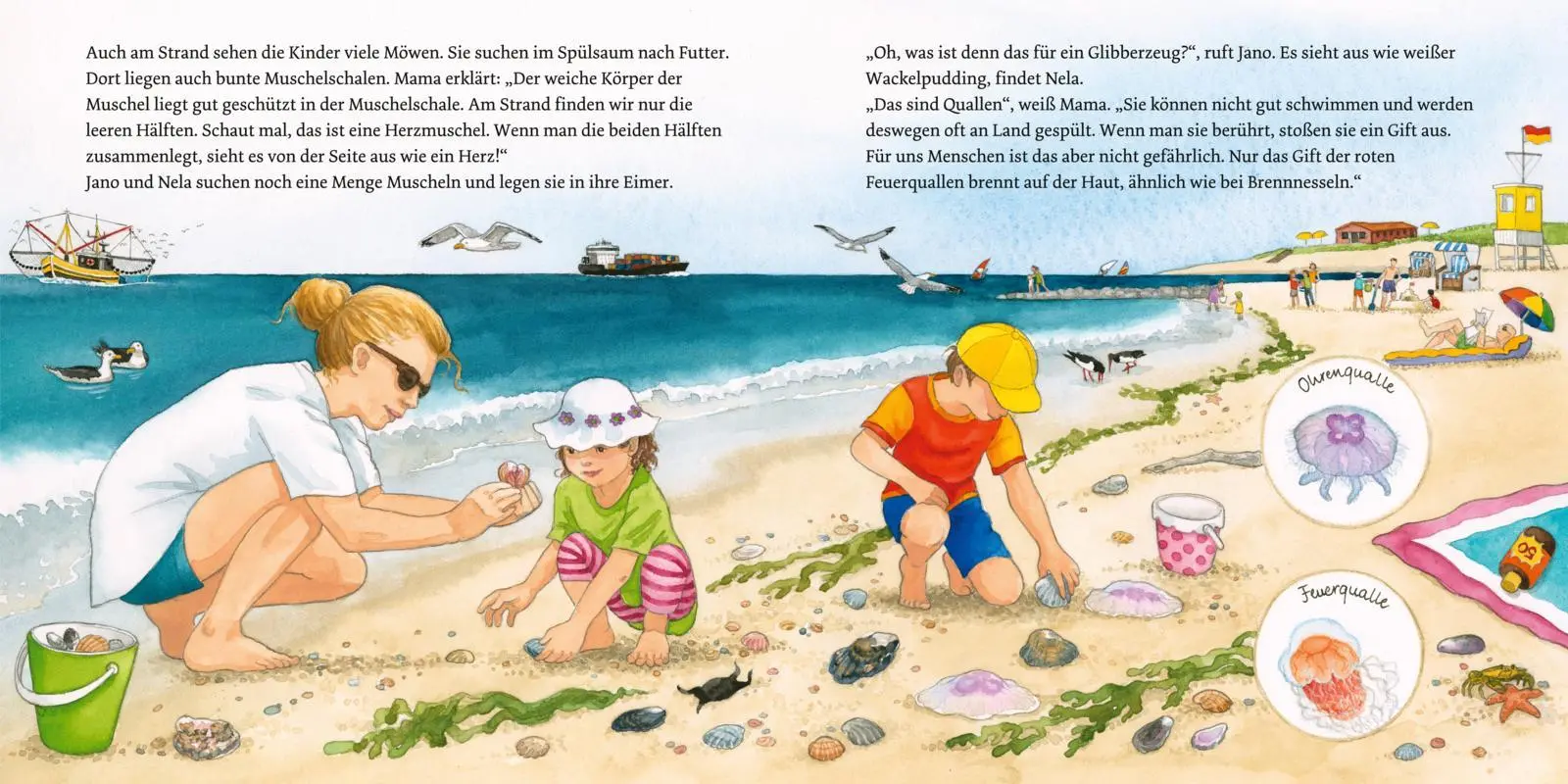 Bild: 9783551083142 | LESEMAUS 10: Am Meer | Gabriela Krümmel (u. a.) | Broschüre | Lesemaus