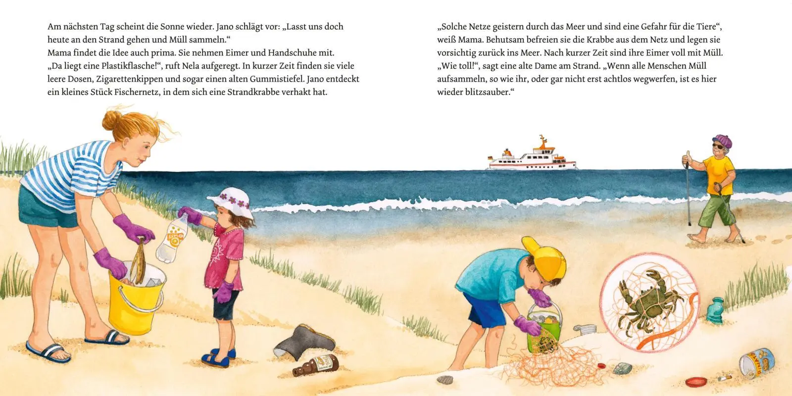 Bild: 9783551083142 | LESEMAUS 10: Am Meer | Gabriela Krümmel (u. a.) | Broschüre | Lesemaus