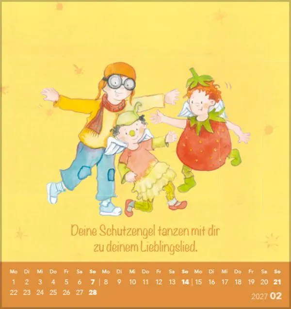 Bild: 9783819303142 | Deine Schutzengel 2027 | Verlag Korsch | Kalender | 13 S. | Deutsch