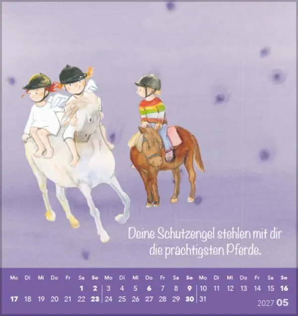 Bild: 9783819303142 | Deine Schutzengel 2027 | Verlag Korsch | Kalender | 13 S. | Deutsch