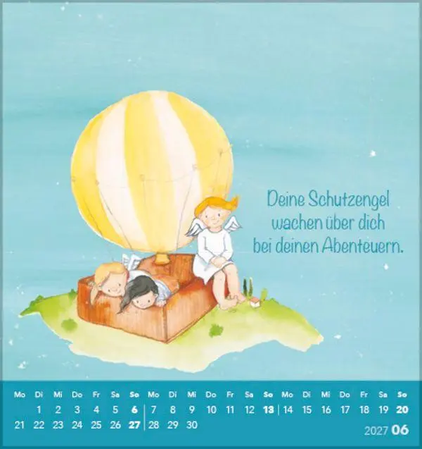 Bild: 9783819303142 | Deine Schutzengel 2027 | Verlag Korsch | Kalender | 13 S. | Deutsch
