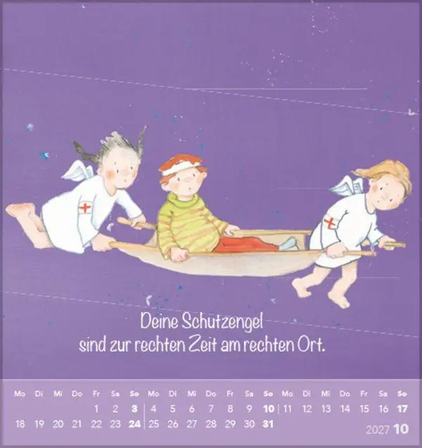 Bild: 9783819303142 | Deine Schutzengel 2027 | Verlag Korsch | Kalender | 13 S. | Deutsch