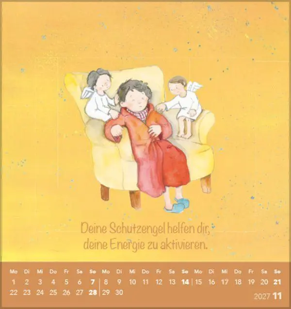 Bild: 9783819303142 | Deine Schutzengel 2027 | Verlag Korsch | Kalender | 13 S. | Deutsch
