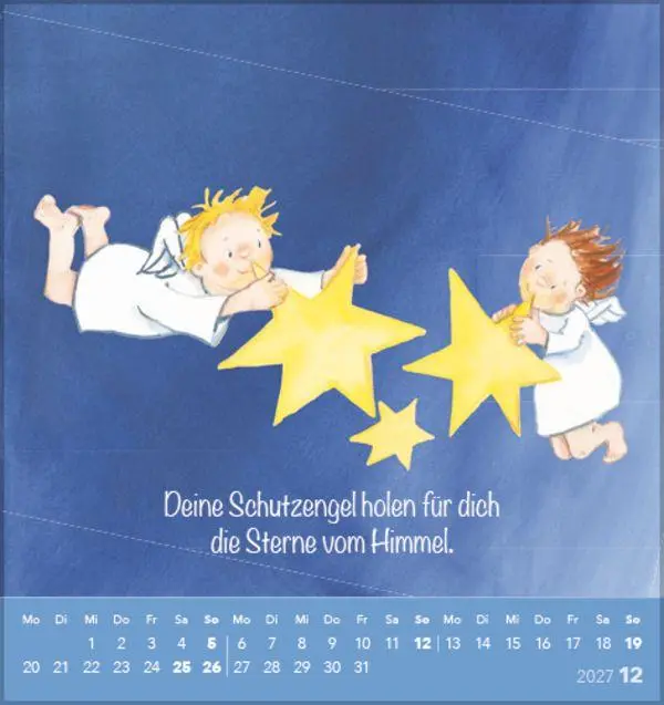 Bild: 9783819303142 | Deine Schutzengel 2027 | Verlag Korsch | Kalender | 13 S. | Deutsch
