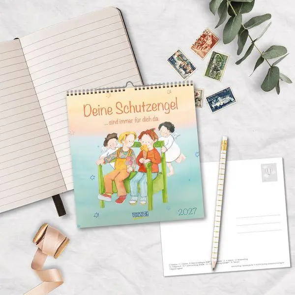 Bild: 9783819303142 | Deine Schutzengel 2027 | Verlag Korsch | Kalender | 13 S. | Deutsch