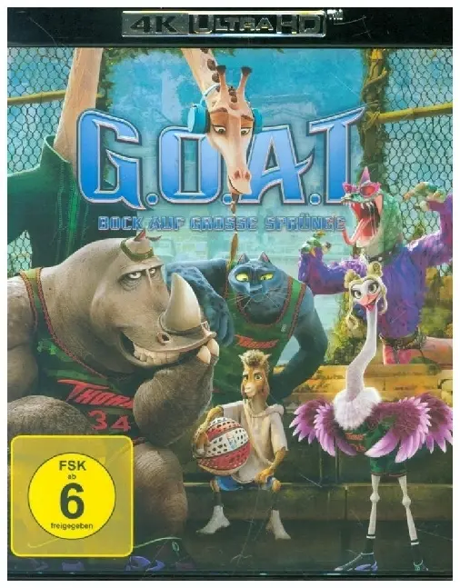 G.O.A.T. - Bock auf große Sprünge,1 4K UHD-Blu-ray + 1 Blu-ray