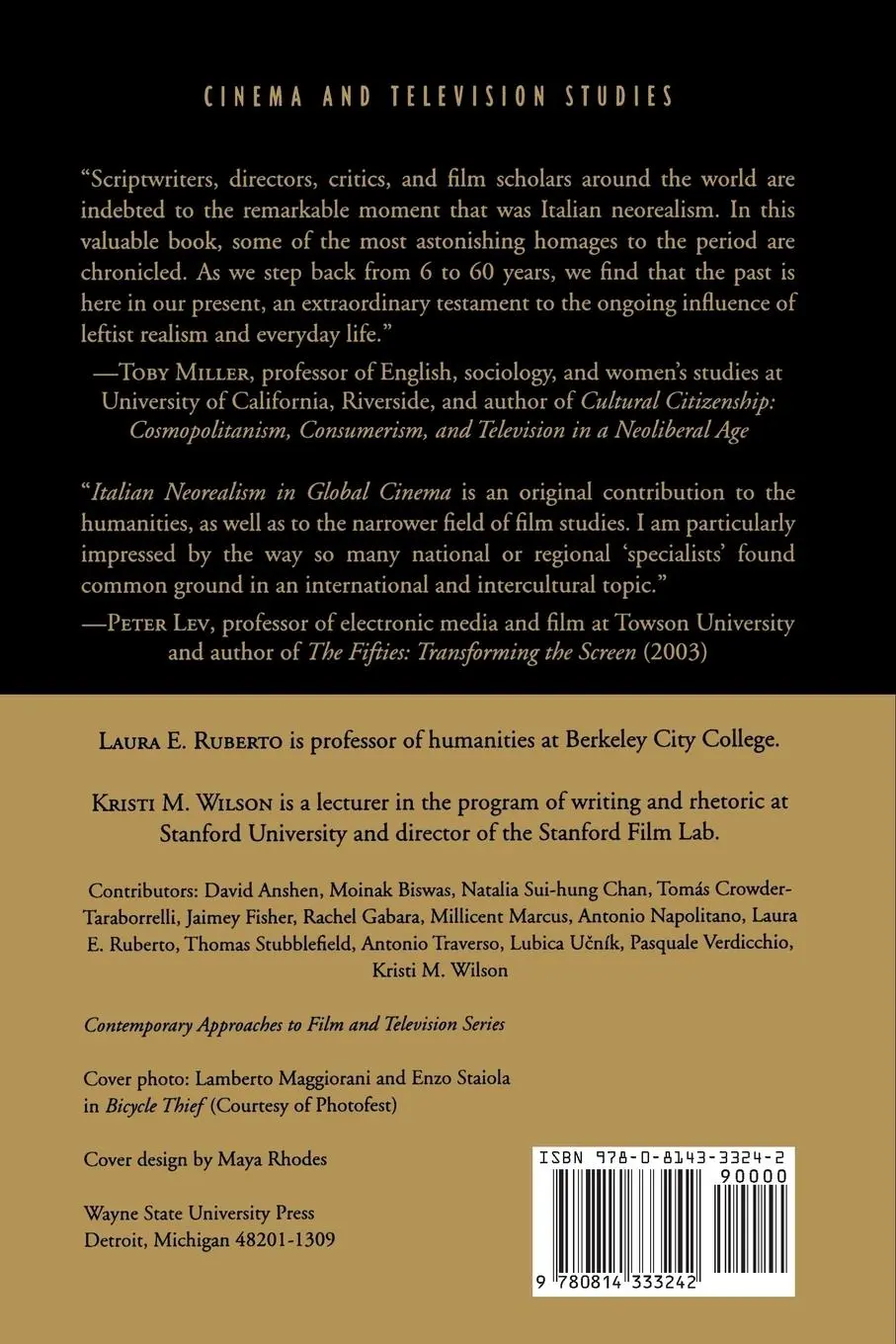 Rückseite: 9780814333242 | Italian Neorealism and Global Cinema | Kristi M. Wilson (u. a.) | Buch