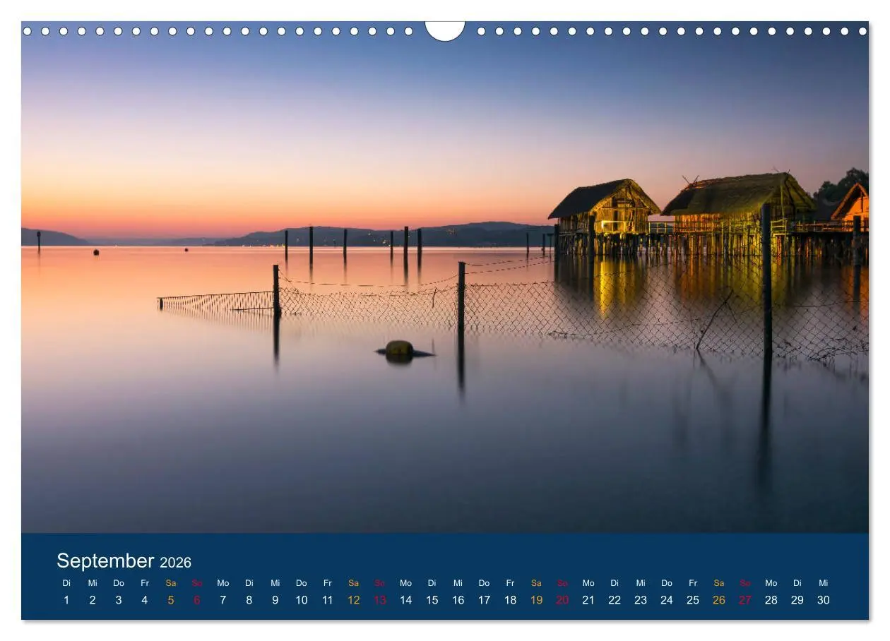 Bild: 9783457883242 | Ansichten vom Bodensee (Wandkalender 2026 DIN A3 quer), CALVENDO...