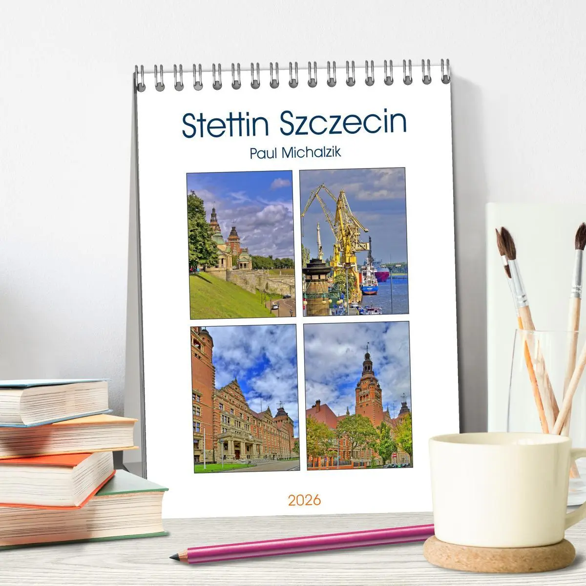 Bild: 9783516423242 | Stettin Szczecin (Tischkalender 2026 DIN A5 hoch), CALVENDO...