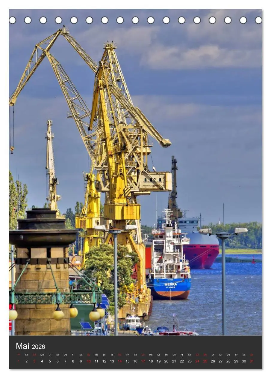 Bild: 9783516423242 | Stettin Szczecin (Tischkalender 2026 DIN A5 hoch), CALVENDO...