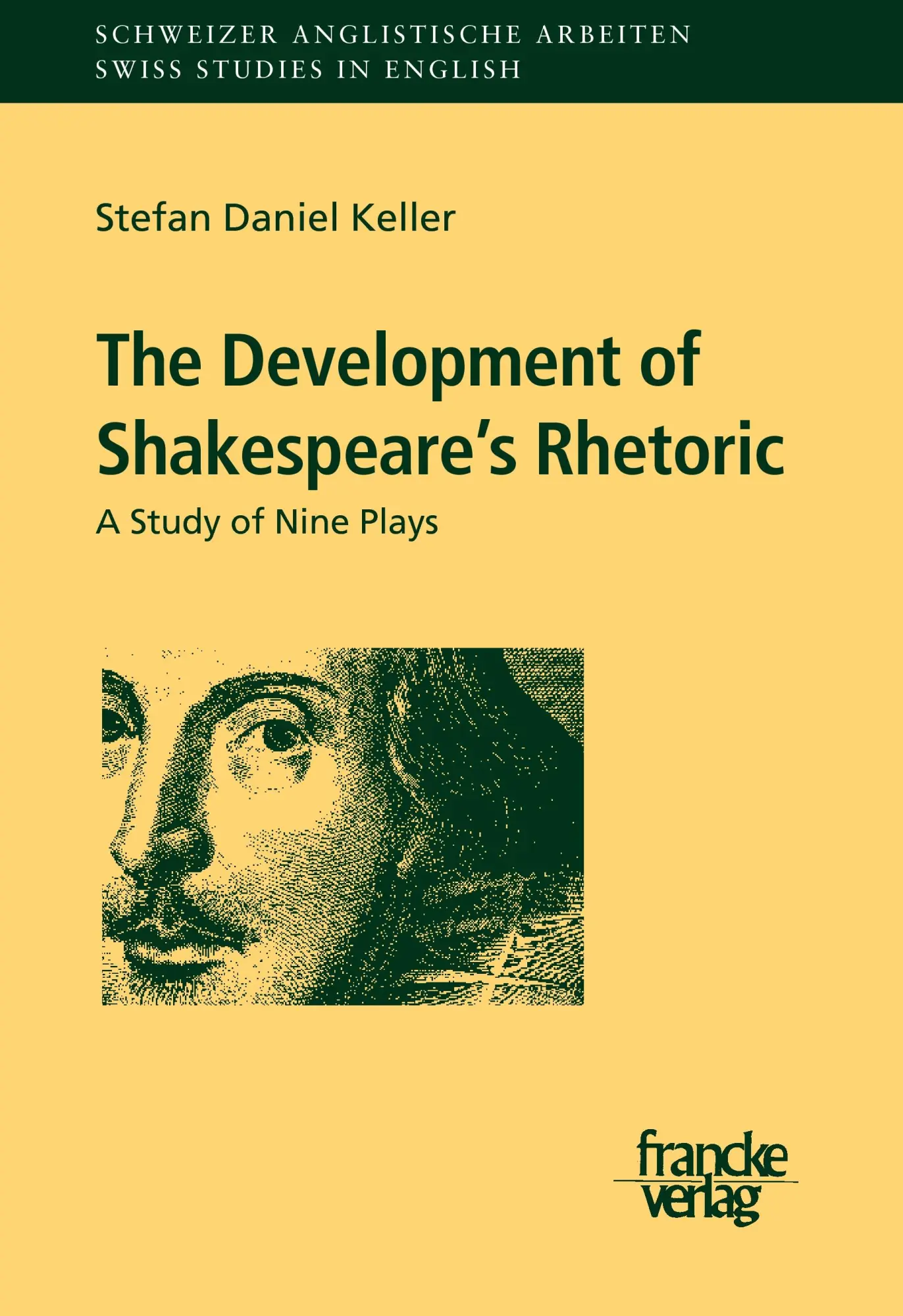 Cover: 9783772083242 | The Development of Shakespeare's Rhetoric | A Study of Nine Plays