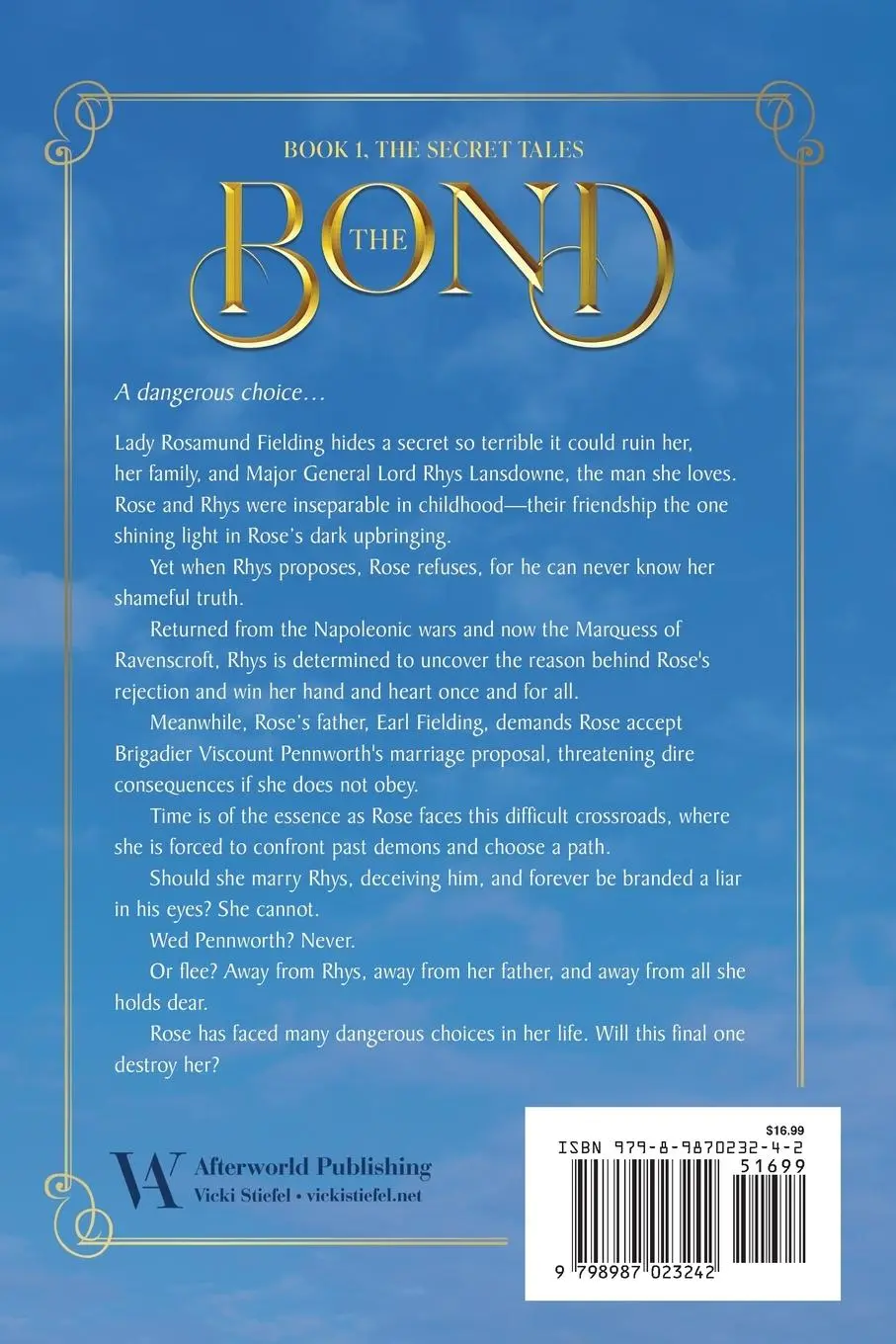 Rückseite: 9798987023242 | The Bond | Sanna Brand | Taschenbuch | Englisch | 2023