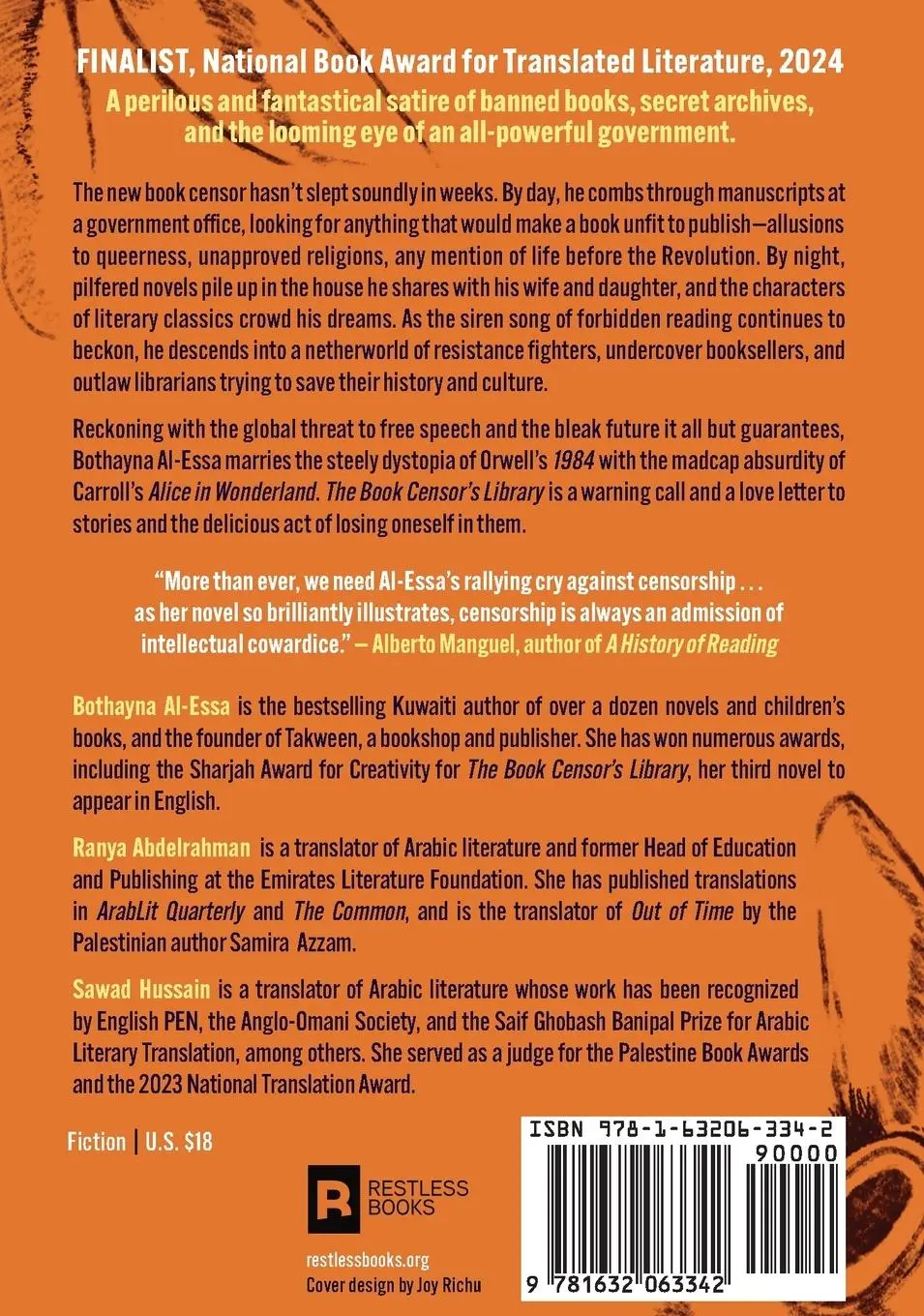 Rückseite: 9781632063342 | The Book Censor's Library | Bothayna Al-Essa | Taschenbuch | Englisch