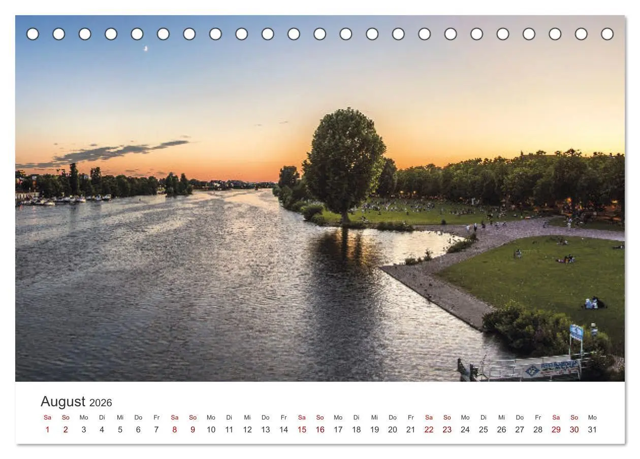 Bild: 9783457253342 | Lichtstimmungen in Heidelberg (Tischkalender 2026 DIN A5 quer),...