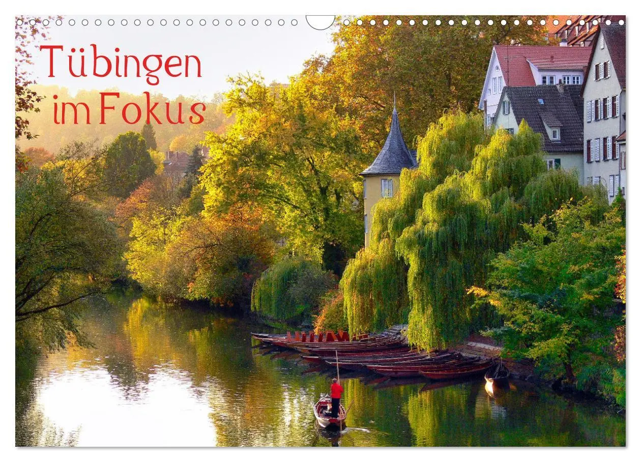 Cover: 9783457563342 | Tübingen im Fokus (Wandkalender 2026 DIN A3 quer), CALVENDO...