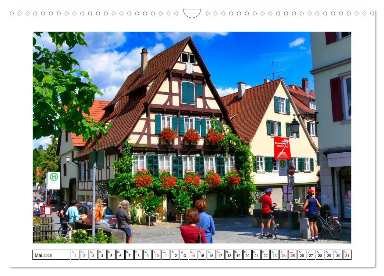 Bild: 9783457563342 | Tübingen im Fokus (Wandkalender 2026 DIN A3 quer), CALVENDO...