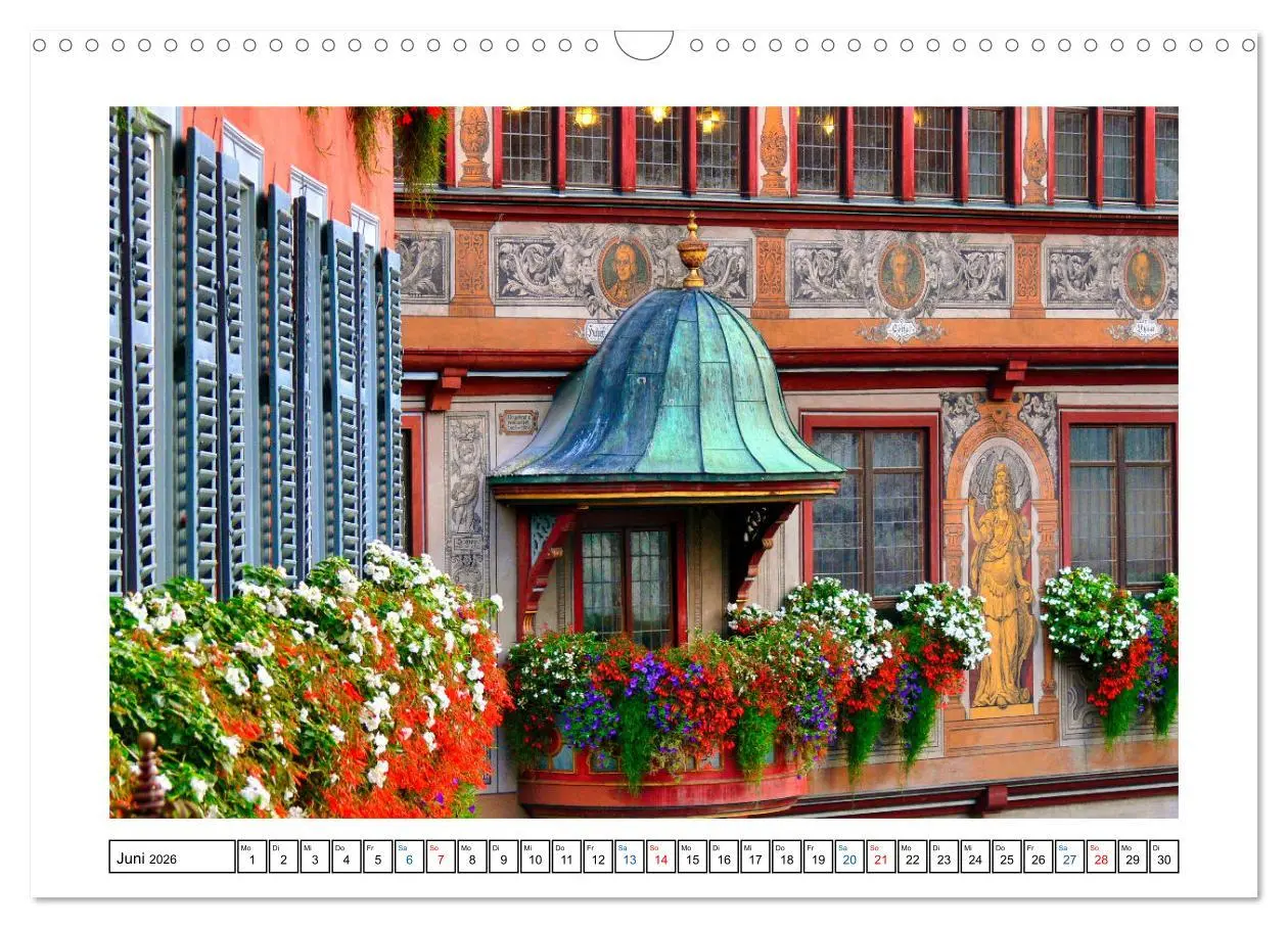 Bild: 9783457563342 | Tübingen im Fokus (Wandkalender 2026 DIN A3 quer), CALVENDO...